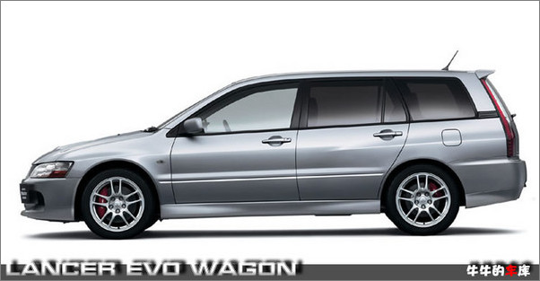 运动旅行车风潮正浓— 三菱公布2005 限量版枪骑兵lancer evo wagon