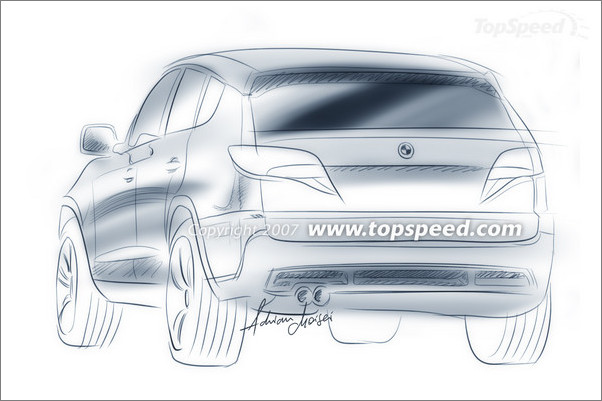 2010款宝马X1设计草图并最新信息-太平洋汽车