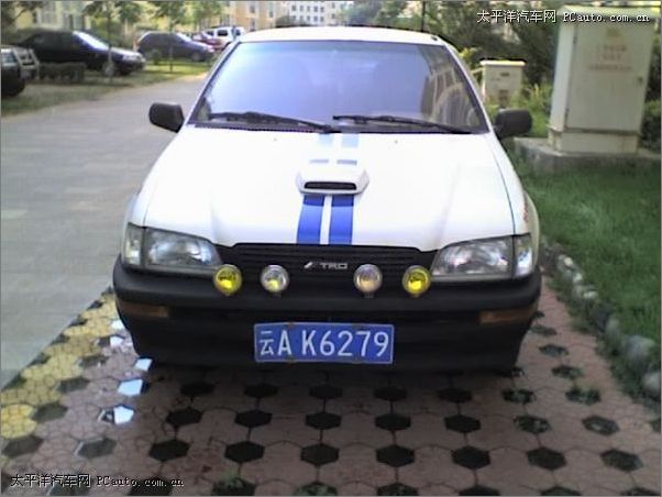 夏利改装丰田ae86