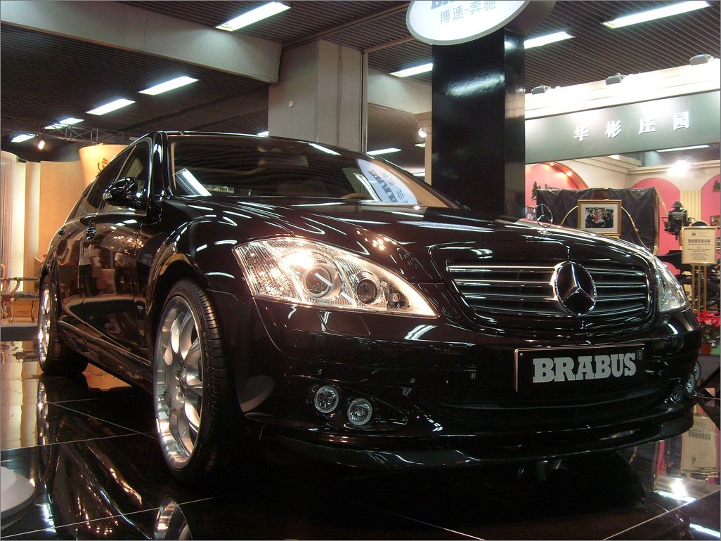 brabus-奔驰s350 亮相北京顶级私人物品展