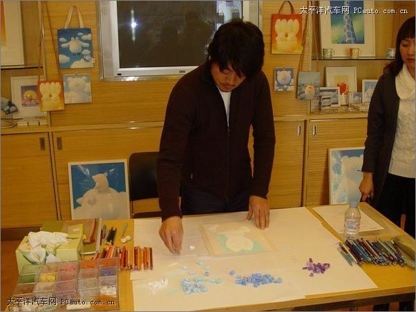 日本著名版图画家渡边宏做客奥迪时尚沙龙