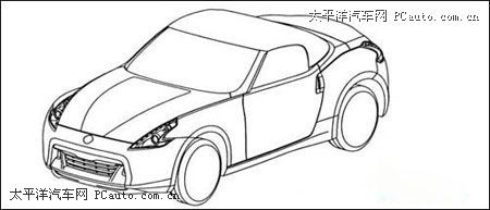 今年问世 日产370z敞篷车设计草图泄密_太平洋汽车网