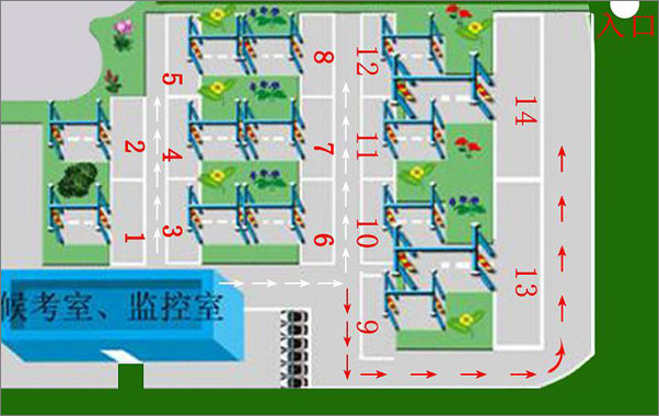 考场示意图