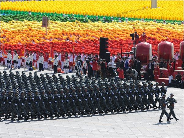 2009国庆阅兵图片
