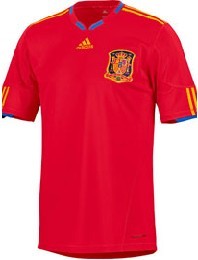 2010西班牙队世界杯球衣