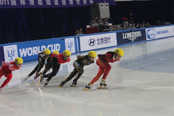北京现代赞助短道速滑世界杯上海站