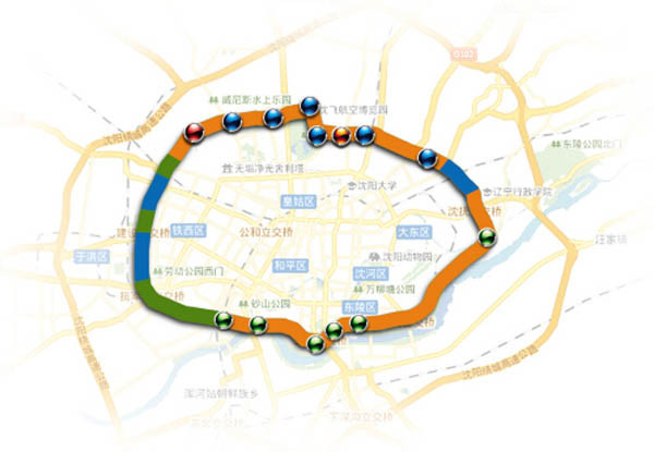 二环新建高架桥 快速路主线将无信号灯【图】